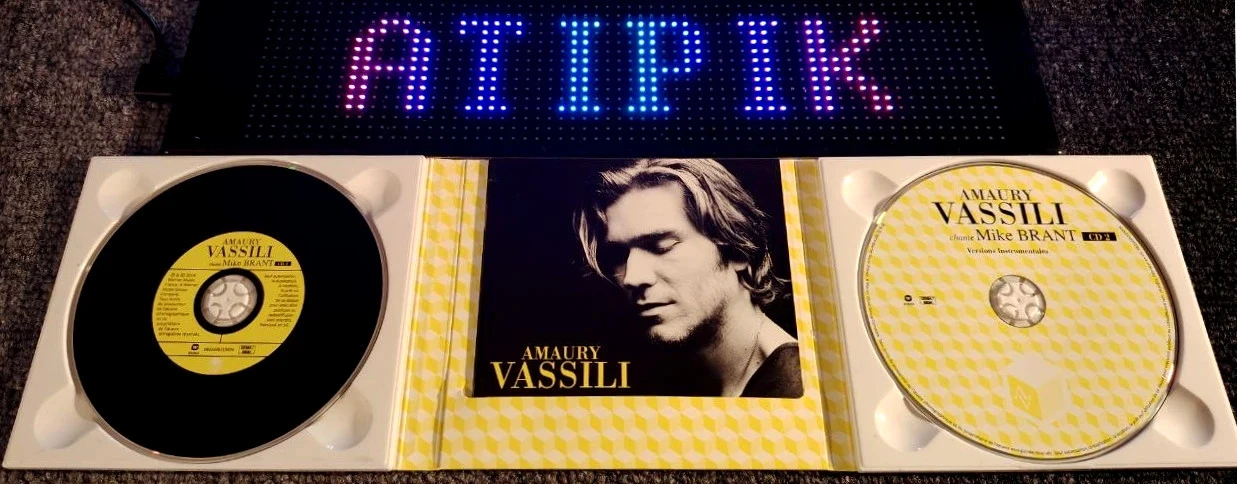 🎶 Amaury Vassili – Edición de Coleccionista 2CD raro (2014) ¡con Mike Brant! 🚀 – photo 3